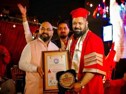 Powerlifter Gaurav Sharma receives honorary doctorate from American University
