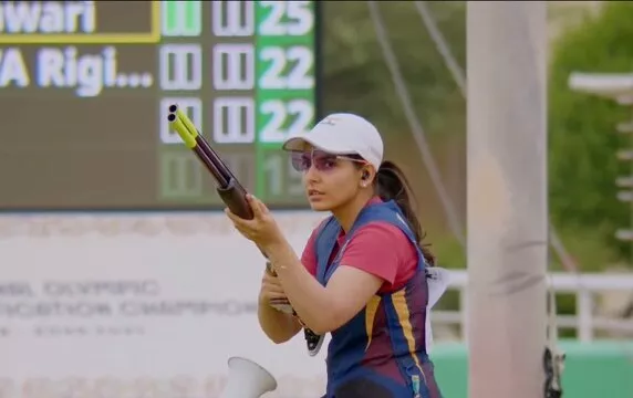 India's Maheshwari Chauhan secures 21st Paris Olympics 2024