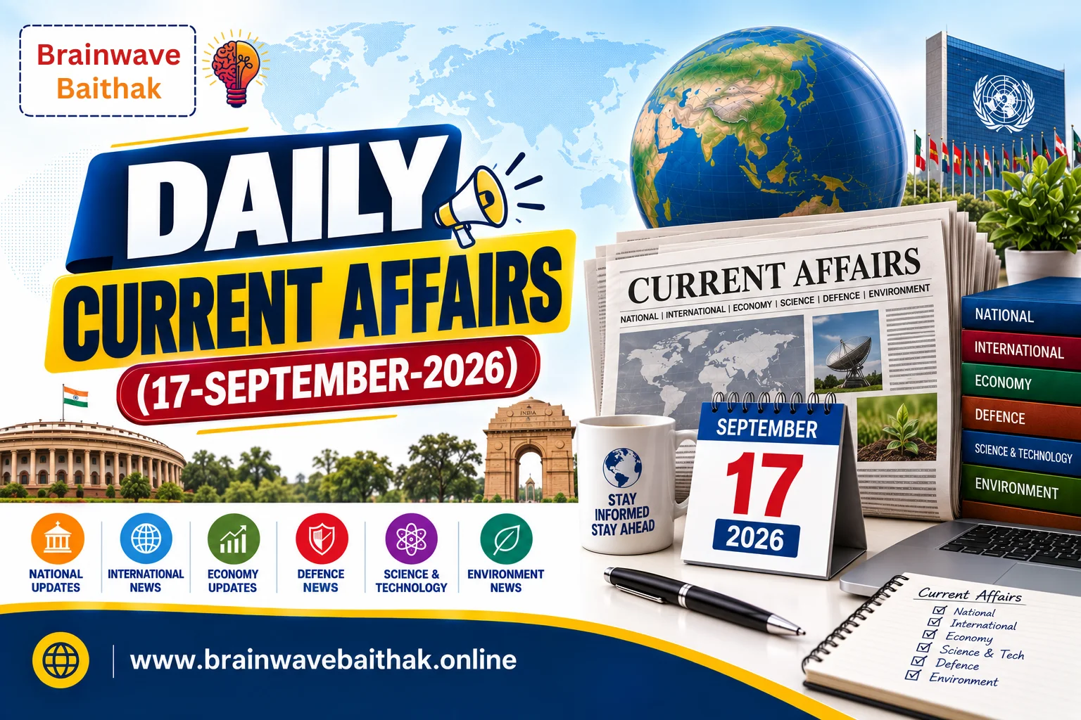 Daily Current Affairs 17 September 2026