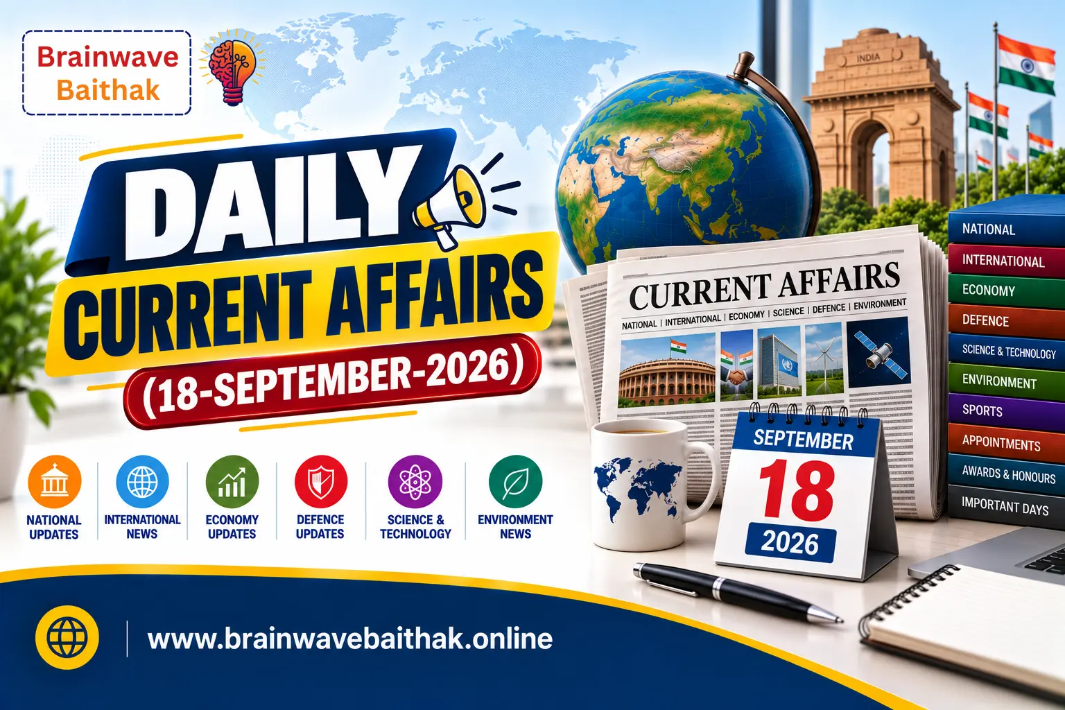 Daily Current Affairs 18 September 2026