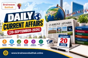 Daily Current Affairs 20 September 2026