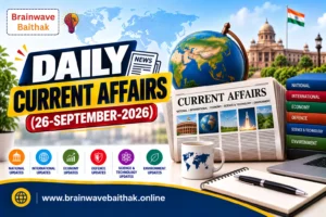Daily Current Affairs 26 September 2026