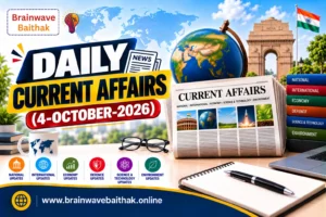 Daily Current Affairs 4 October 2026