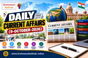 Daily Current Affairs 9 October 2026